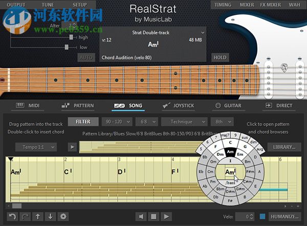 MusicLab RealStrat 破解版(电吉他音源插件) 4.0.0.7250 注册版