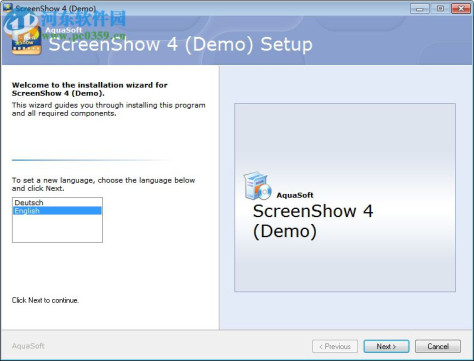 AquaSoft ScreenShow屏保制作软件 4.0 免费版