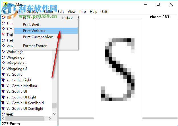 FontMap(字体设计工具) 2.41 绿色版