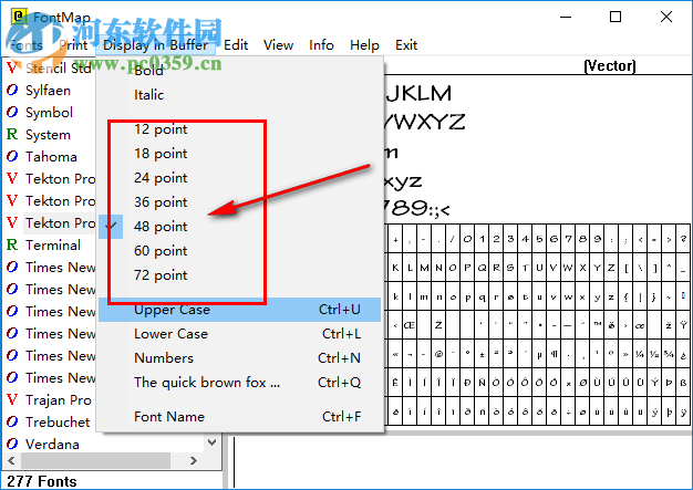 FontMap(字体设计工具) 2.41 绿色版