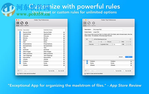 Folder Tidy Mac版下载(桌面文件管理软件) 2.7.1 免费版