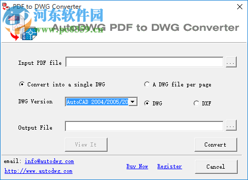 autodwg pdf to dwg converter(pdf转dwg工具) 3.2.2.3 破解版