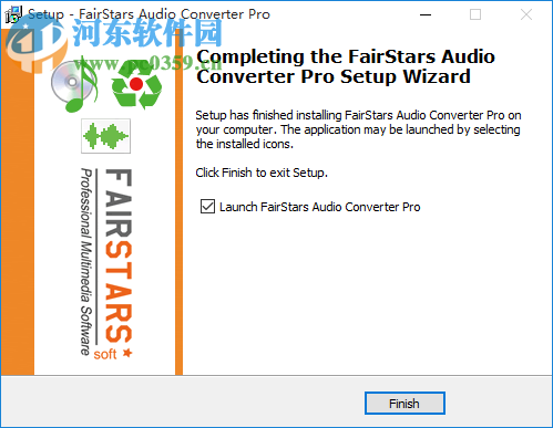 fairstars audio converter pro 2.01 官方版