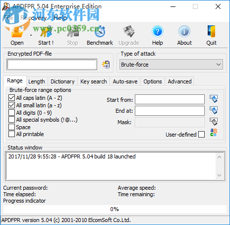 apdfpr下载(PDF密码破解工具) 5.04 破解版