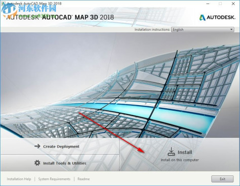 Autocad Map 3D 2018下载 中文破解版