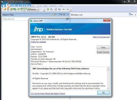 SAS JMP Statistical Discovery 9.0下载(jmp9.0) 破解版