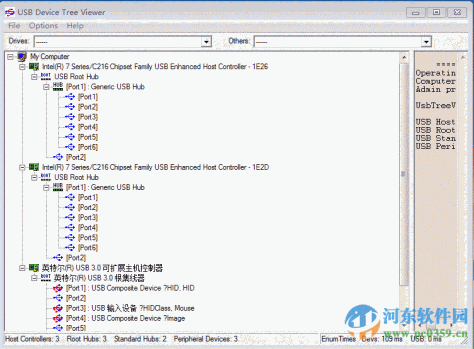 USB Device Tree Viewer(USB设备检测) 3.3.3 官方版