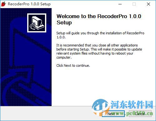 红草莓桌面录制(RecoderPro)下载 1.0.0 正式版