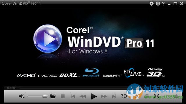 windvd播放器下载 11.5.1.3.300902 中文版