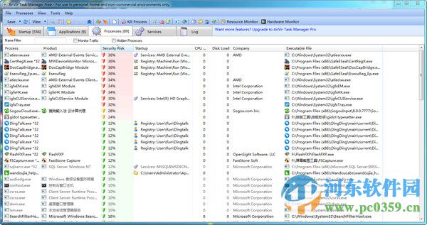 AnVir Task Manager Free(任务管理程序) 9.3.3 绿色免费版