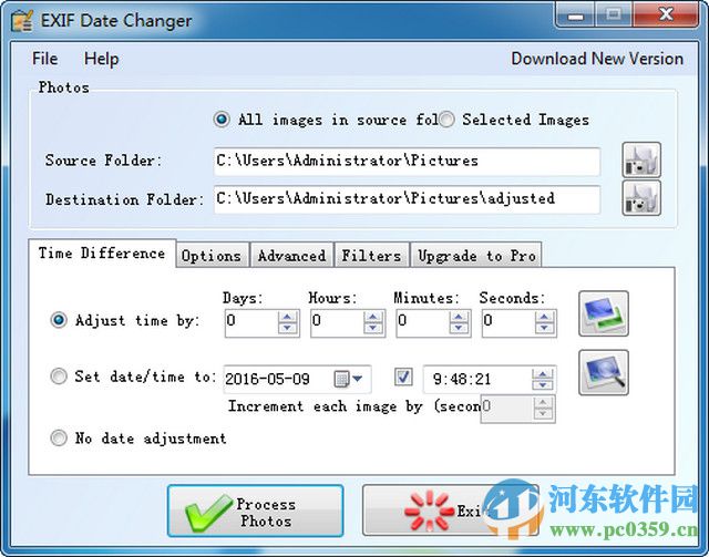 EXIF Date Changer(数码相片EXIF信息编辑器) 3.8 官方正式版