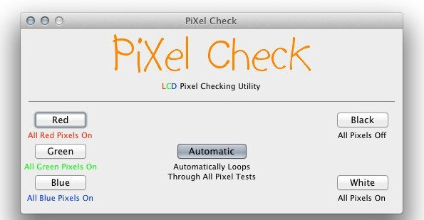 PiXel Check Mac版 1.3