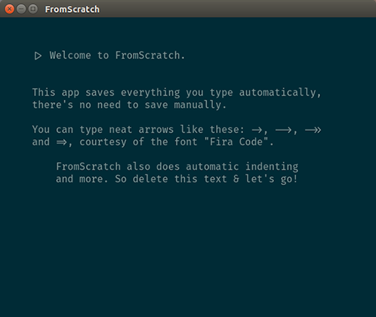 FromScratch Mac版 1.1.1