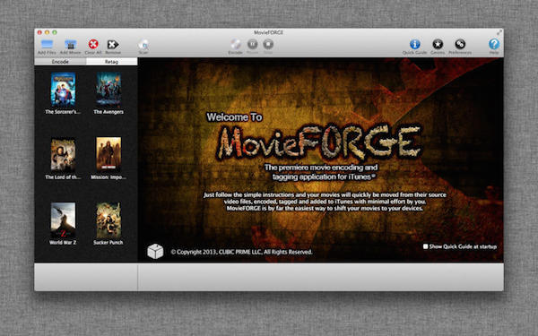 MovieFORGE for mac版 4.0