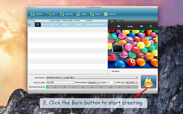 Free DVD Creator Mac版 5.1.59