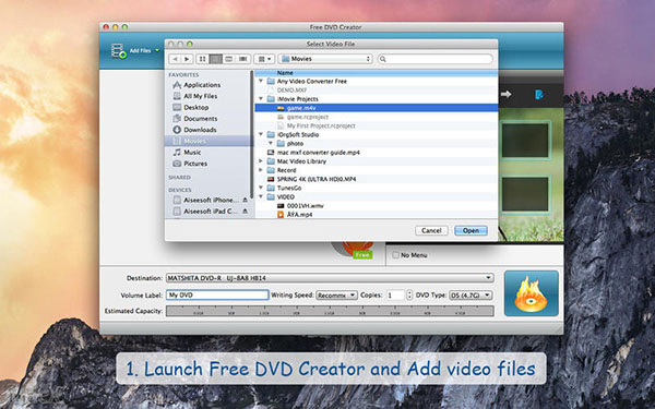 Free DVD Creator Mac版 5.1.59