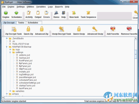 HiTek Software ZipCrypt(文件加密软件) 11.09 特别版