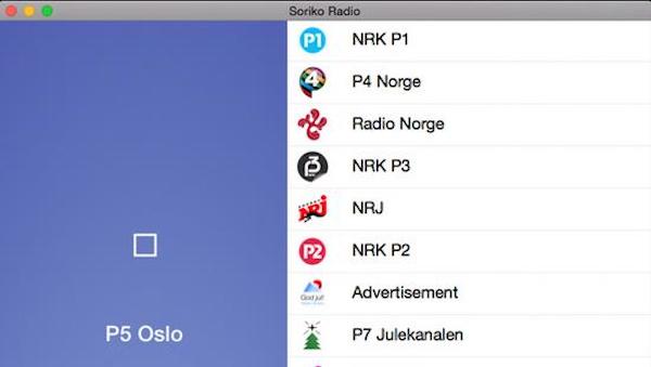 Soriko Radio for mac版 5.6.1