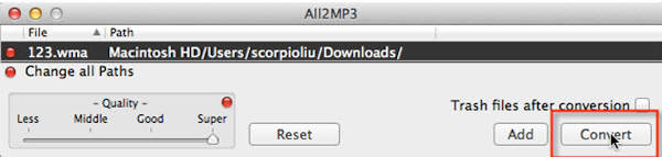 All2MP3 for mac版 2.0