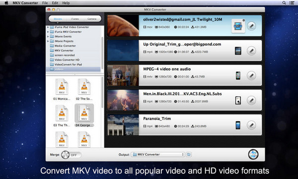 iFunia MKV Converter for mac版 4.1.1