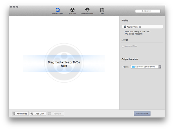 Any Video Converter Pro for Mac版 7.1.0