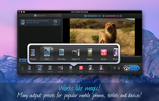 Home Video Converter Mac版 1.0.1
