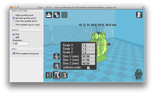 Cura for Mac版 15.04.4