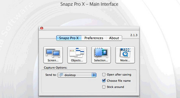 Snapz Pro X for mac版 2.6.0