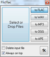 FlicFlac Converter(音频格式转换) 1.03 绿色版