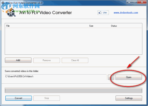 avi转flv格式转换器(AVI to FLV Video Converter) 1.0 免费版