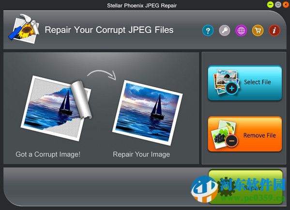 Stellar Phoenix JPEG Repair (jpeg图片修复工具)附注册码 3.0 免费版