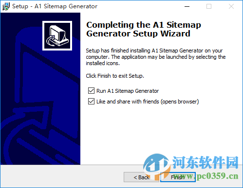 a1 sitemap generator(网站地图生成器) 附注册码及使用教程 7.7.0 汉化破解版