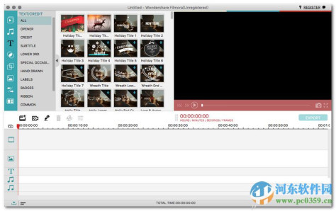 wondershare filmora下载(注册码) 6.0.1.12 绿色免费版