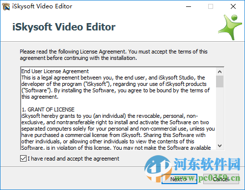 iSkysoft Video Editor下载 4.7.1.0 汉化中文版