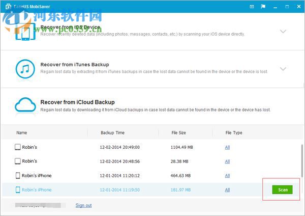 EaseUS MobiSaver Free(iOS设备数据恢复) 5.0 免费版