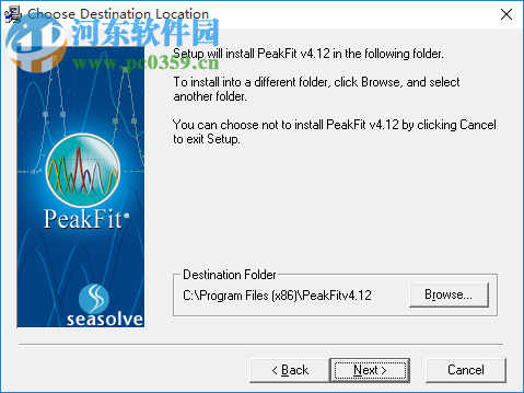 谱峰拟合软件Systat PeakFit 4.12.00 免费版