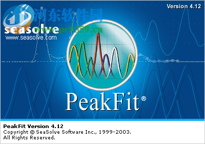 谱峰拟合软件Systat PeakFit 4.12.00 免费版