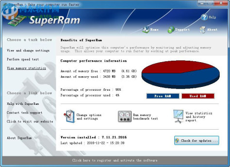 PGWARE SuperRam(<a href=http://www.pc0359.cn/s/neicunyouhua/ target=_blank class=infotextkey>内存整理</a>工具)