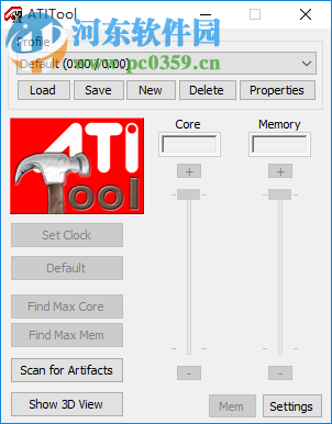 ATITool(ati显卡超频工具) 0.26 汉化版