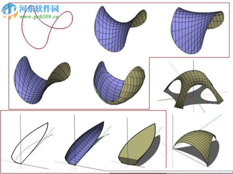 sketchup曲面绘图插件(tools on surface) 2.2a 官方最新版