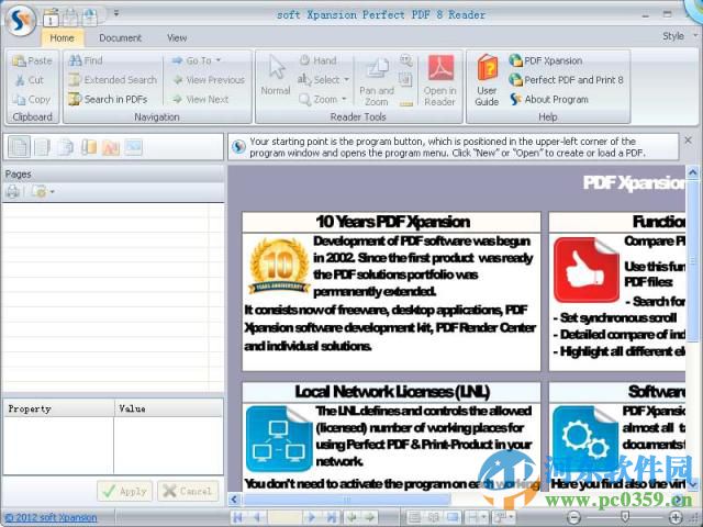 perfect pdf reader(<a href=http://www.pc0359.cn/zt/pdf/ target=_blank class=infotextkey>pdf阅读器</a>) 8.0.3.5 官方版