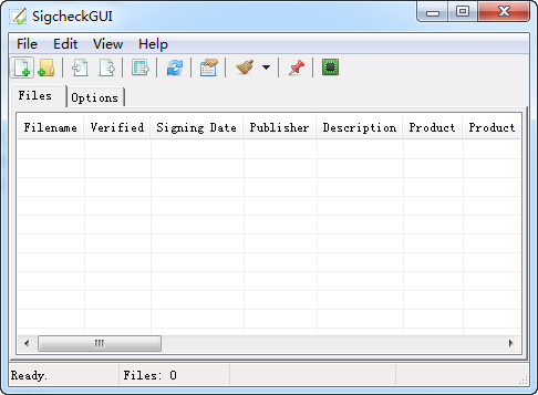 SigcheckGUI(批量检查文件数字签名) 1.0.7 官方绿色版