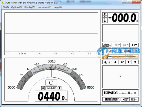 声音校准软件(Auto Tuner with the Fingering charts)3.07 免费版