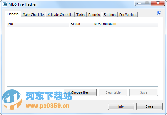 MD5值高级生成效验软件(MD5 File Hasher) 3.2.0 特别版