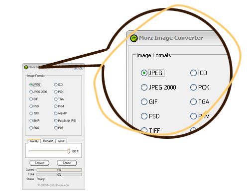 多功能图片格式转换器(Morz Image Converter) 2010+ 官方免费版