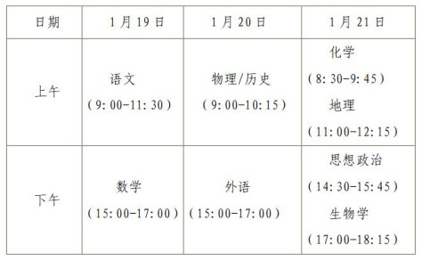 2024年黑龙江新高考适应性演练考试时间，什么时候开考？