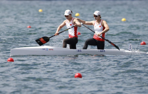 Xu Shixiao e Sun Mengya vincono oro in doppio 500m femminile di canoa a Parigi