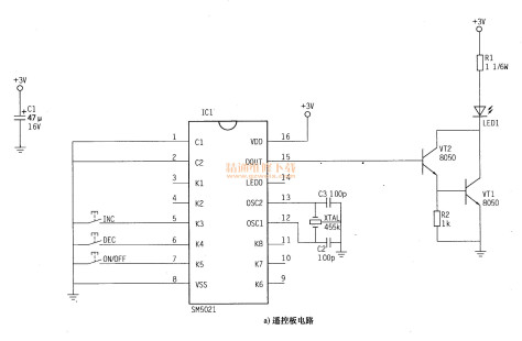 万利达MC-210B/MC-2288型电磁炉电路