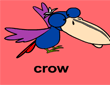 乌鸦（crow）填色