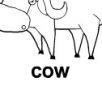 cow 上色 
